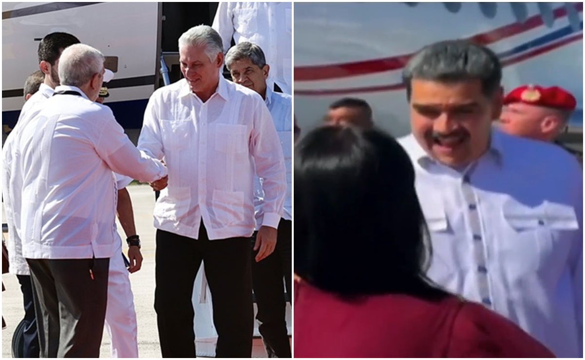 Díaz-Canel y Nicolás Maduro llegan a Palenque; participan en cumbre migratoria encabezada por AMLO