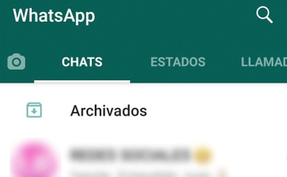 ¿Cómo quitar la carpeta “Archivados” de WhatsApp de la parte superior de los chats? 