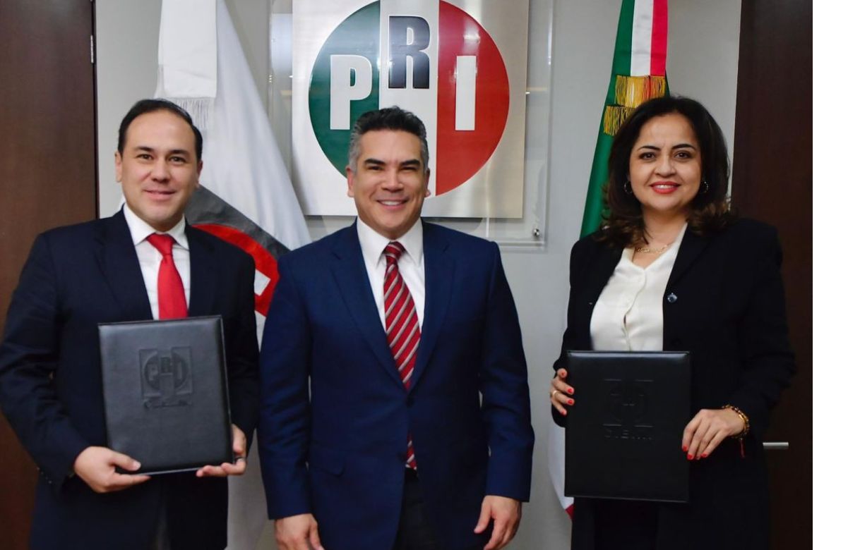 Ana Lilia Herrera Anzaldo será la nueva dirigente del PRI en Edomex, anuncia Alejandro Moreno 