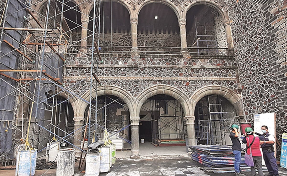  Palacio de Cortés, lenta restauración y sin recursos para proyecto del museo