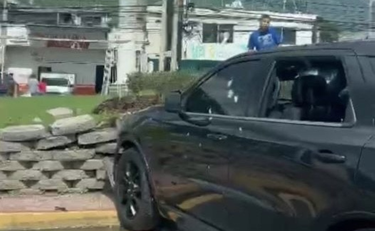 Violencia en Nuevo León; asesinan a balazos a hombre a bordo de su camioneta en San Pedro Garza García