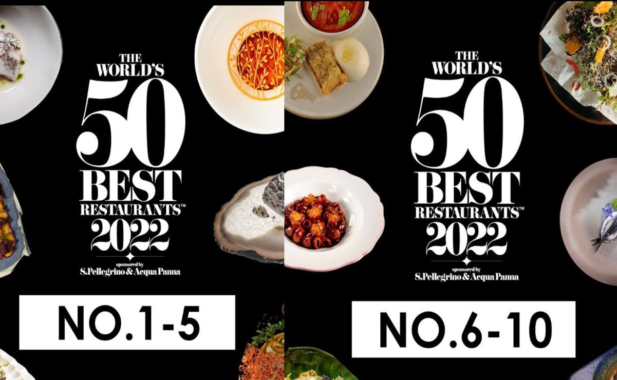 Dos restaurantes mexicanos, en el top 10 de la lista de The Worlds 50 Best 2022