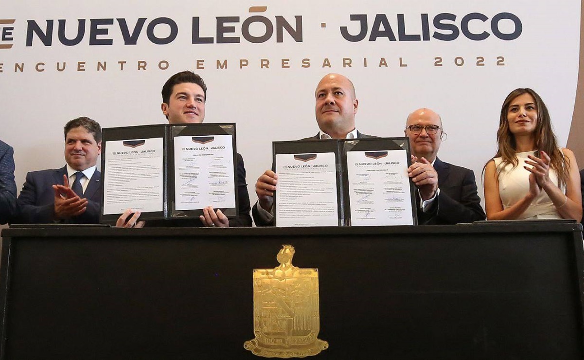 Nuevo León y Jalisco firman acuerdo de vinculación económica