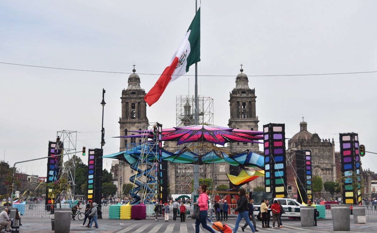 FOTOS: Biciescuela, karaoke y sonideros: así inician las actividades del programa “El Zócalo es Tuyo”