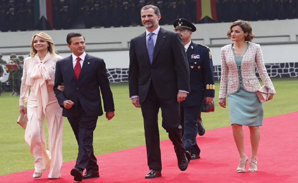 EPN welcomes King Felipe VI of Spain and Queen Letizia
