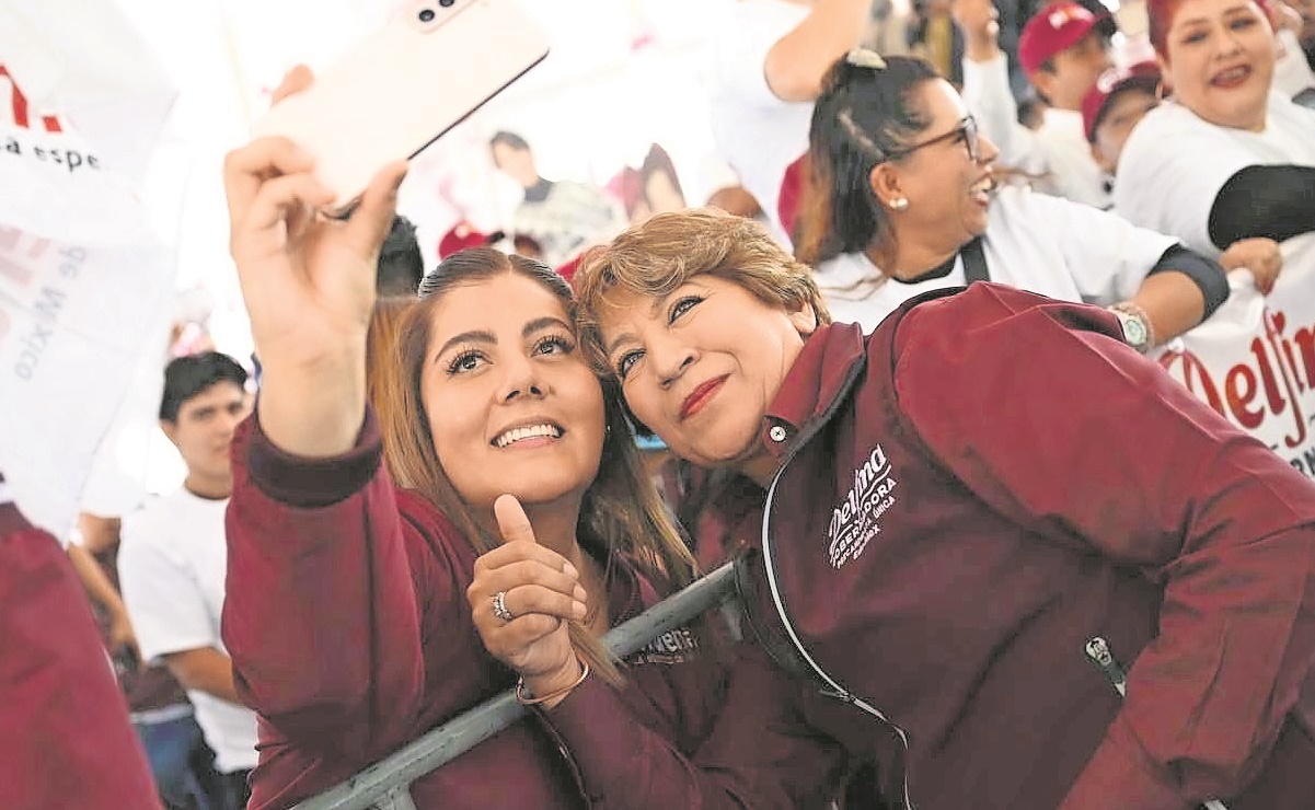 No hay miedo a debatir, dice Delfina Gómez