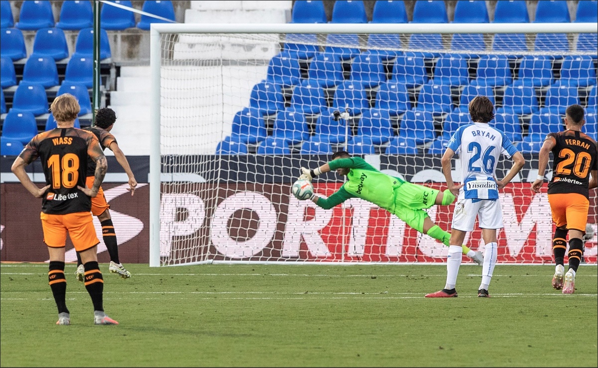 Leganés, con victoria agónica ante Valencia mantiene sus esperanzas