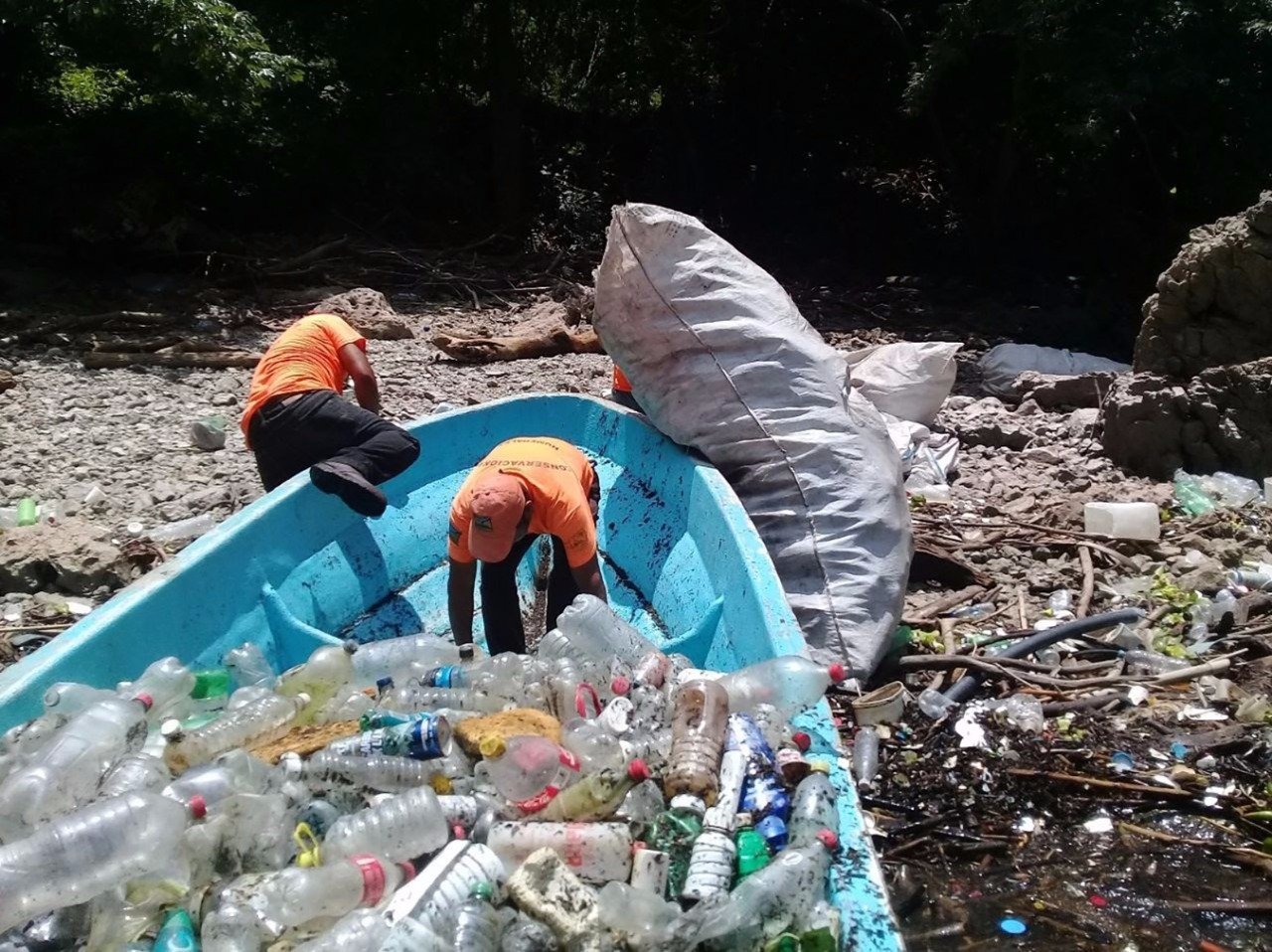 Retiran mil 500 toneladas de basura del Cañón del Sumidero