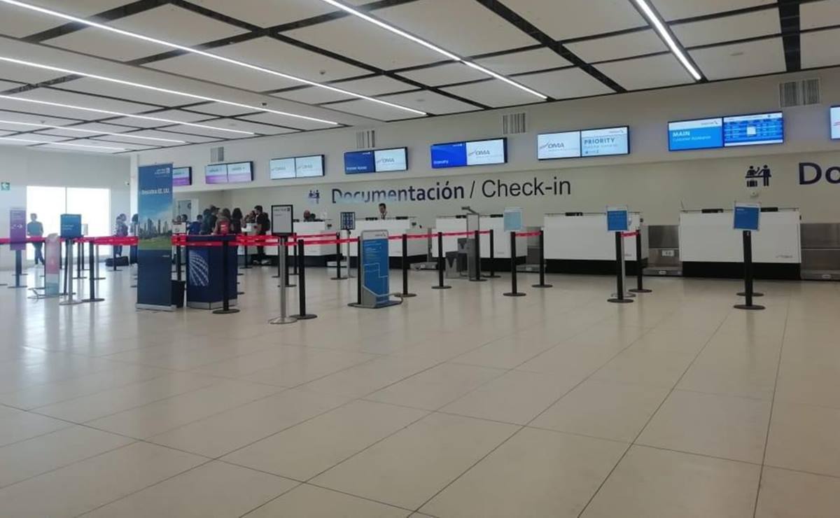 Crece 7.3 por ciento el número de pasajeros en el aeropuerto de SLP durante primer semestre