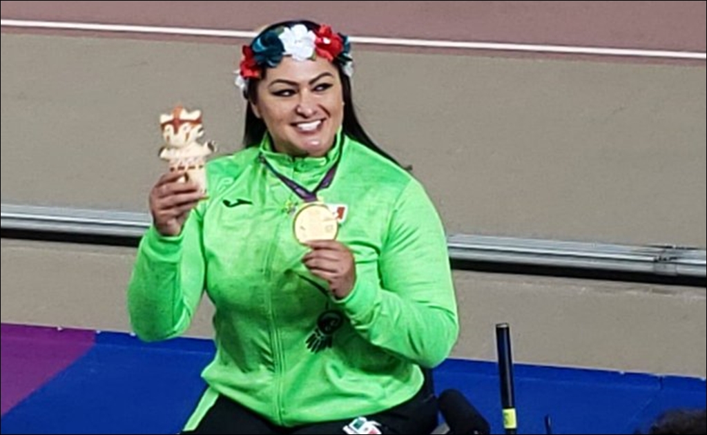 Ángeles Ortíz le da el oro 25 a México en Parapanamericanos