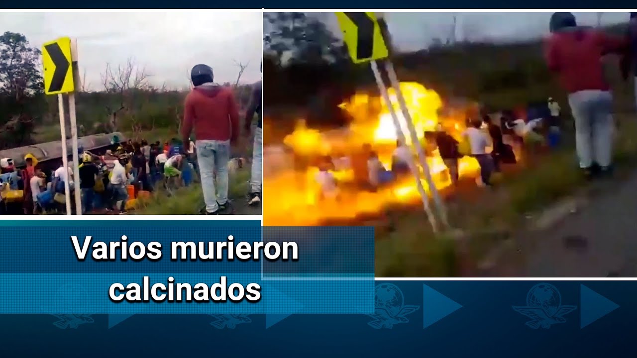 Incendio en camión con gasolina deja 7 muertos y 40 lesionados en Colombia