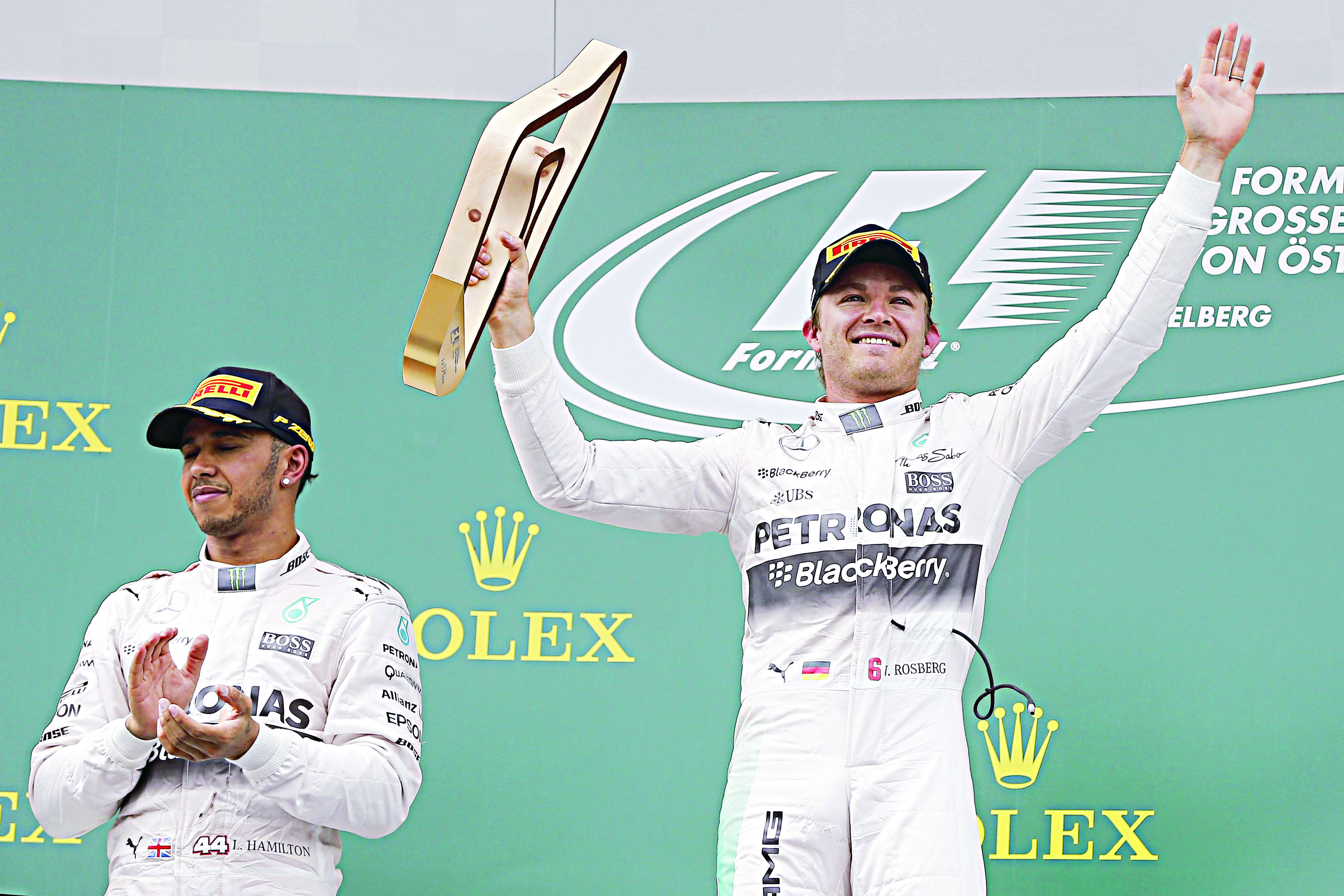 Rosberg cierra la pelea por el título de pilotos