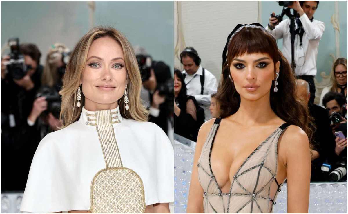 Olivia Wilde y Emily Ratajkowski, frente a frente en la Met Gala tras beso apasionado con Harry Styles 