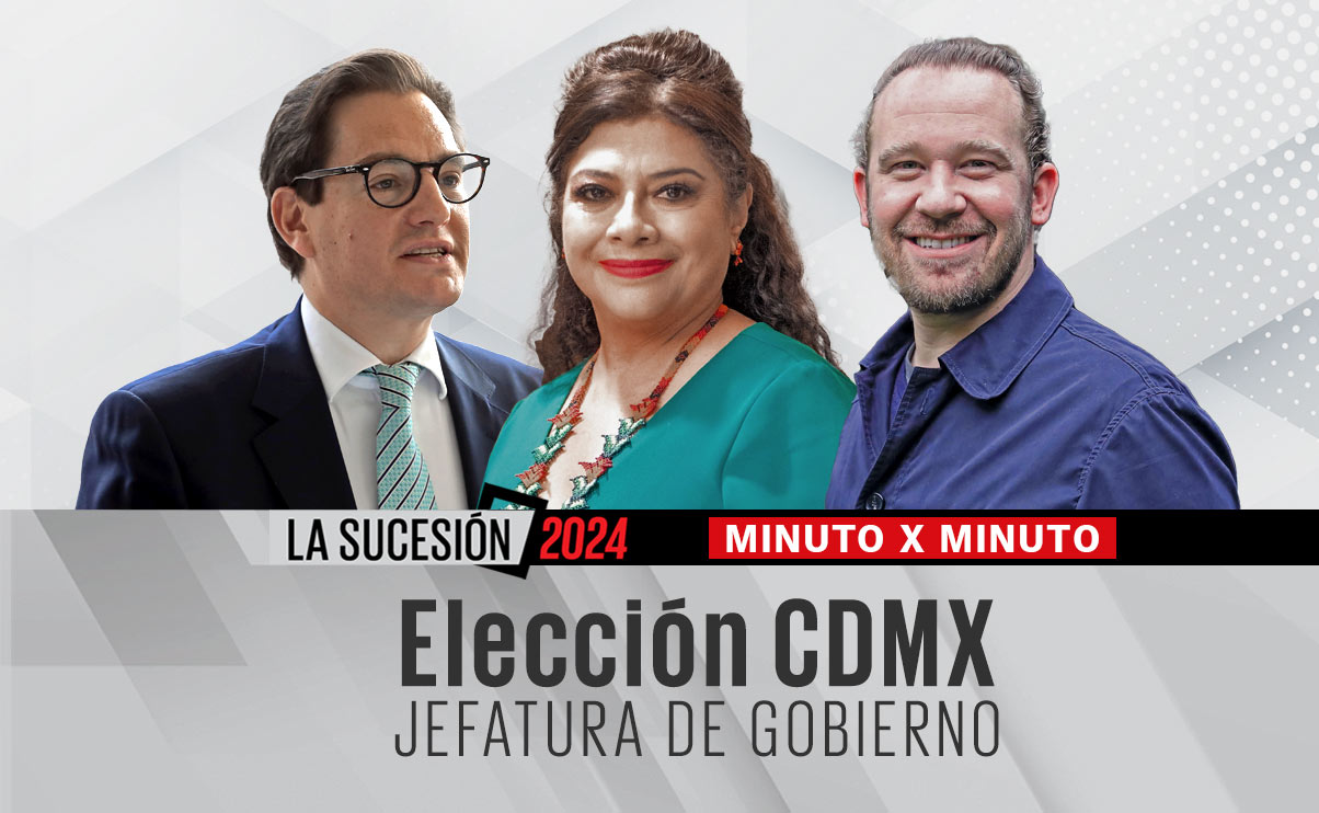 Elecciones CDMX 2024: Sigue minuto a minuto la cobertura de Clara Brugada, Santiago Taboada y Chertorivski