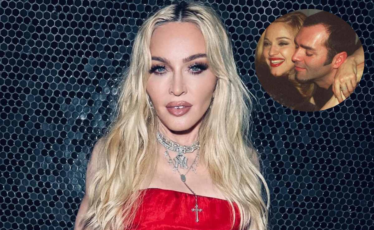 Madonna visita la tumba de su mamá y hermano