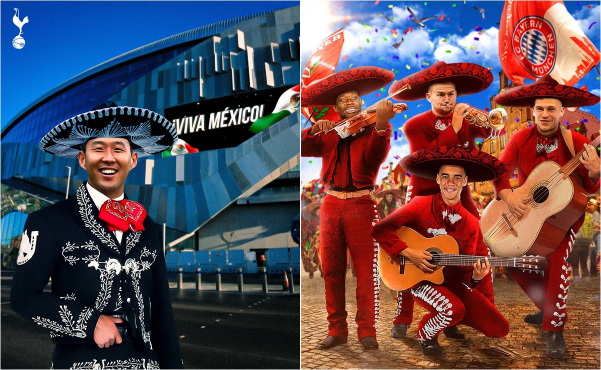 Clubes europeos celebran Día de la Independencia de México