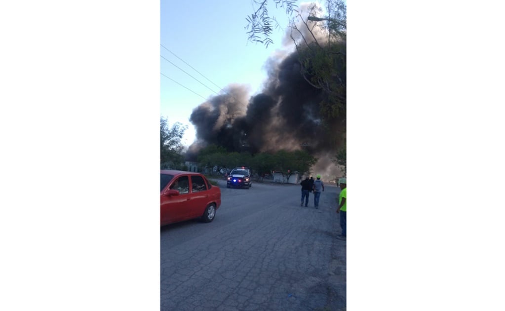 Se incendia fábrica en Nuevo León; no se reportan lesionados 