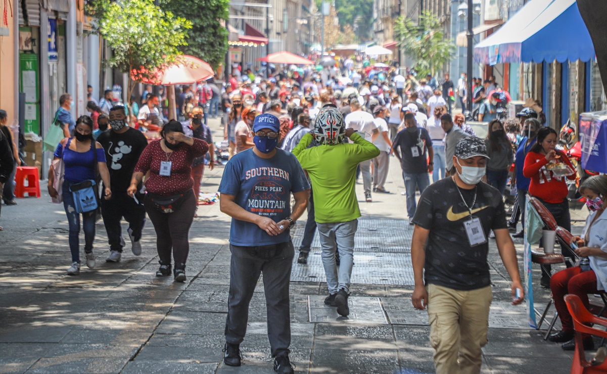 México acumula 221 mil 256 muertes por Covid; hay 16 estados en verde y 15 en amarillo