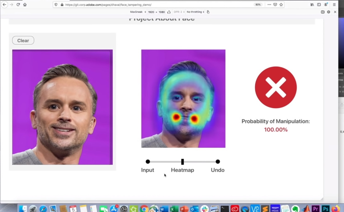 Adobe lanza herramienta para saber si una cara ha sido retocada