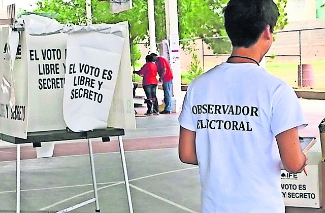 Se registran 4 mil 381 observadores electorales