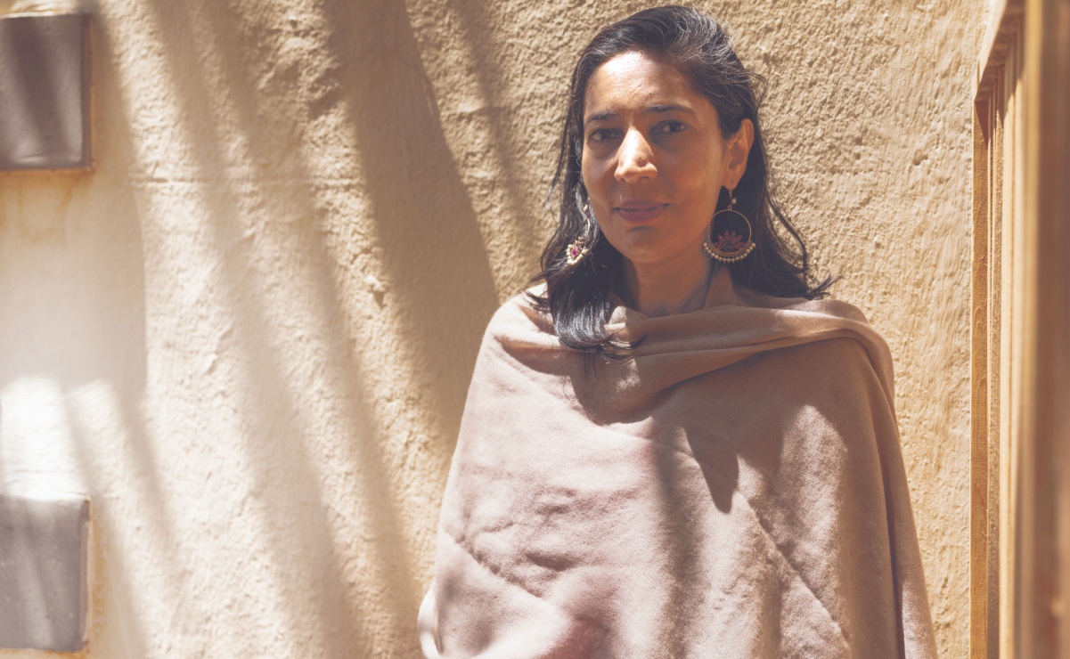 Entrevista a la escritora Kiran Desai. Foto: Hay Festival