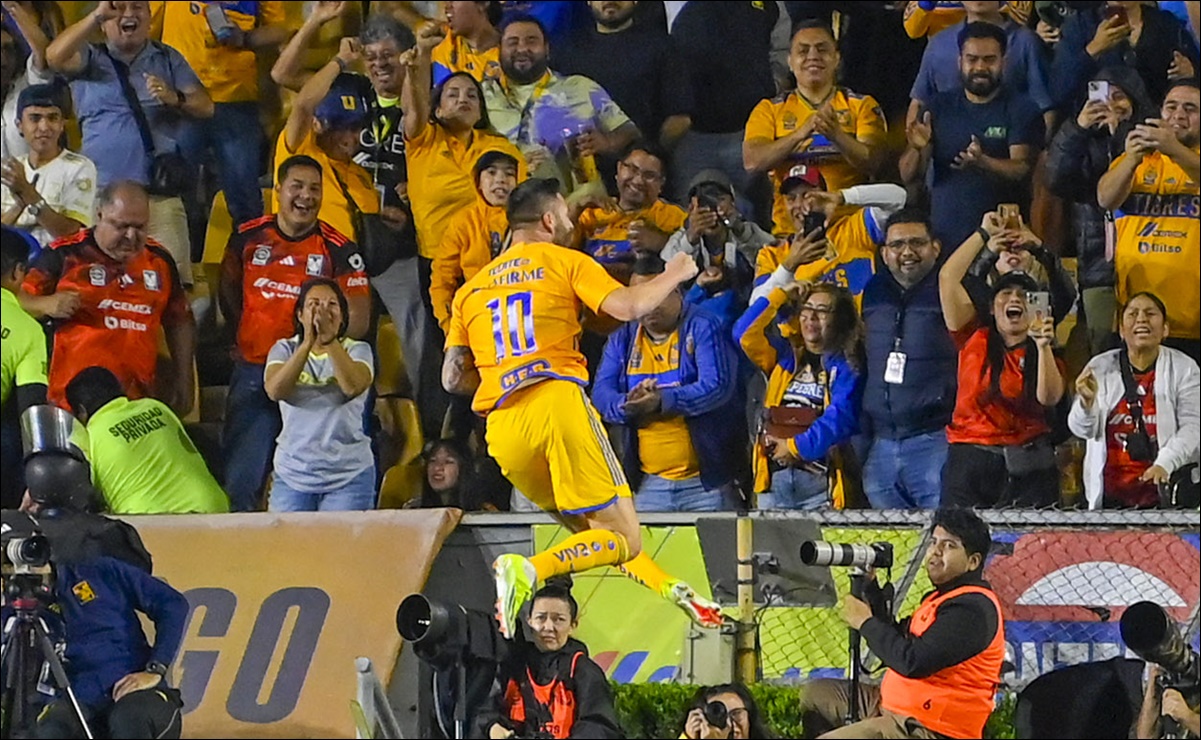 André-Pierre Gignac salva a los Tigres en un pésimo partido ante FC Juárez