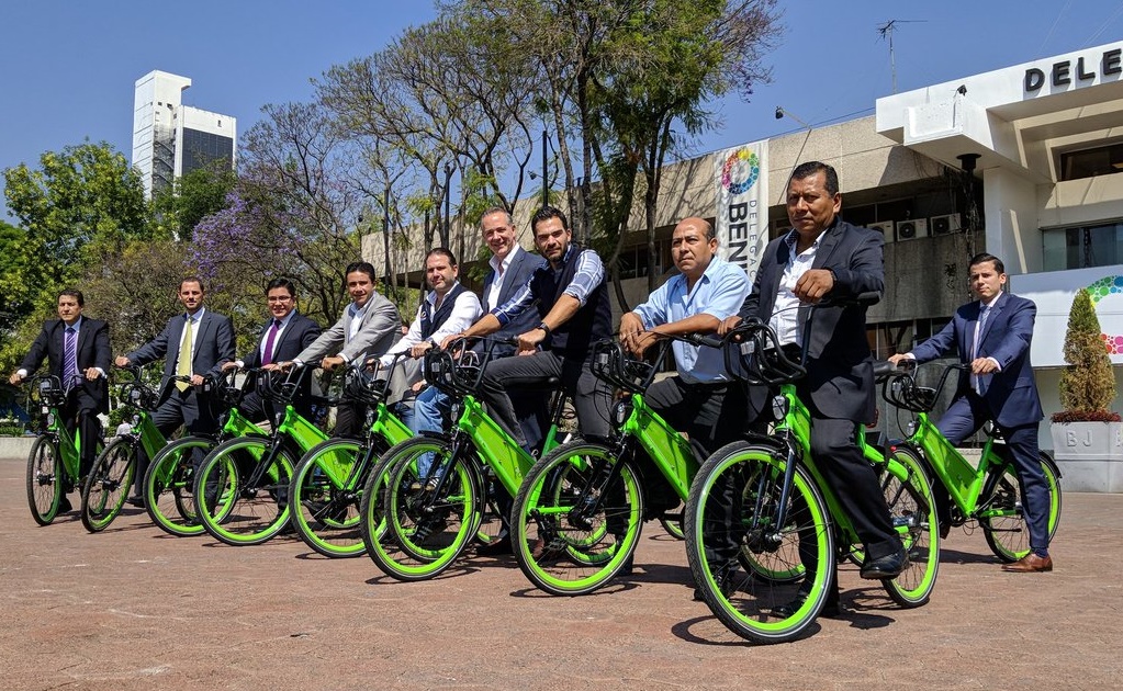 Inicia operación piloto de préstamo de bicicletas en Benito Juárez