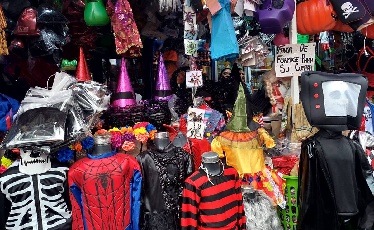 ¿Ya tienes tu disfraz para Halloween? Estos son los más vendidos en el centro de la CDMX 