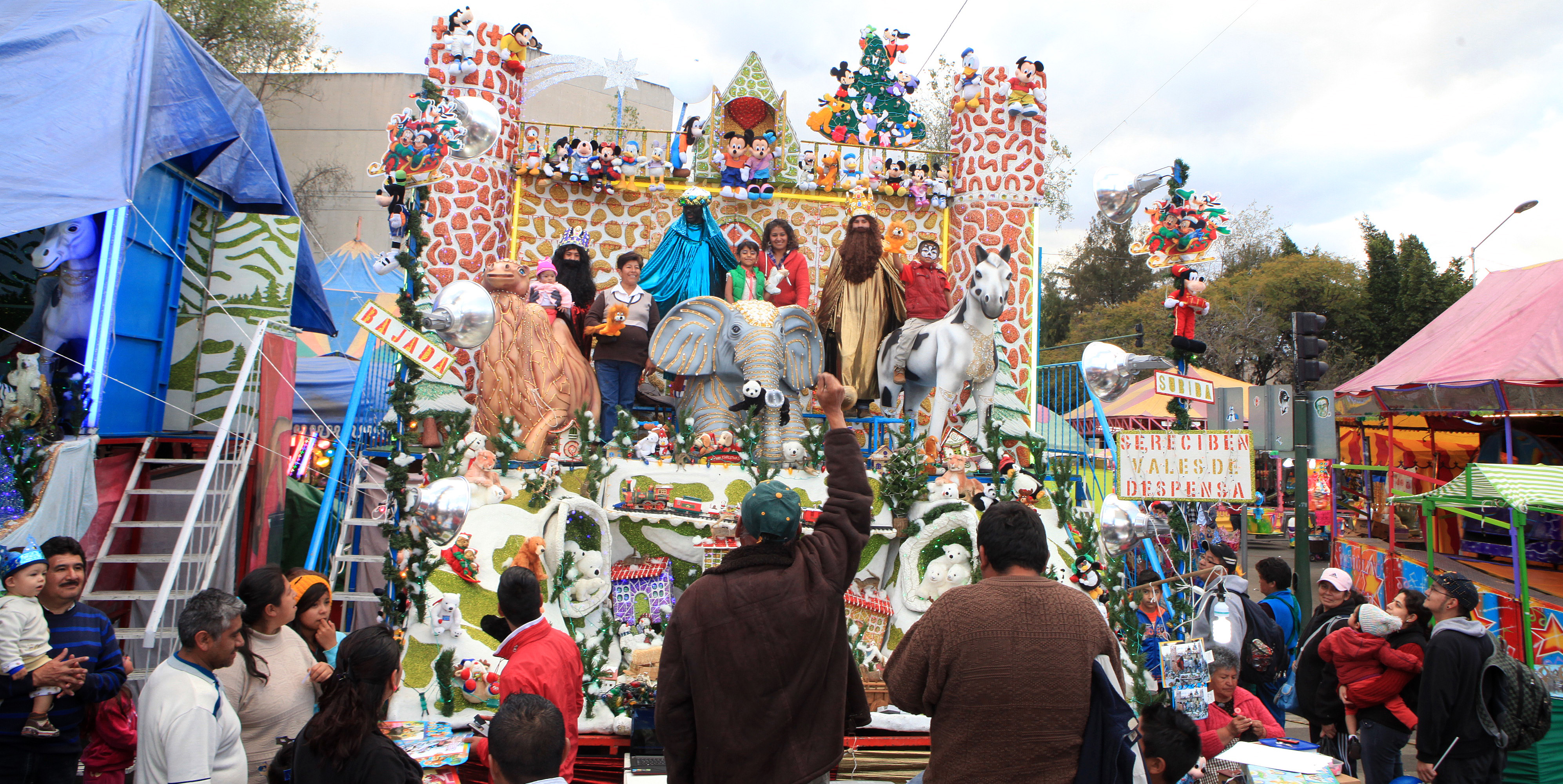 Cuidarán casi 20 mil policías a Reyes Magos en DF