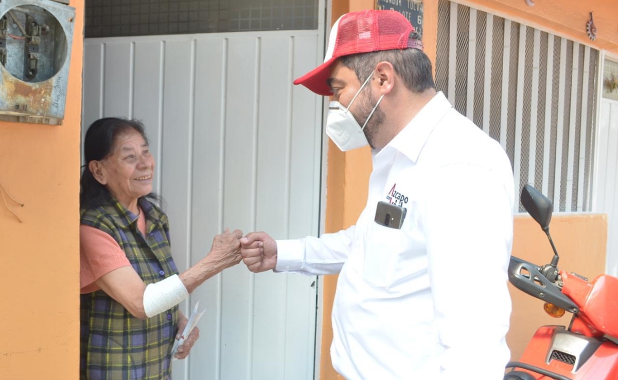 Candidato de Morena promete continuidad en materia de seguridad en Azcapotzalco 