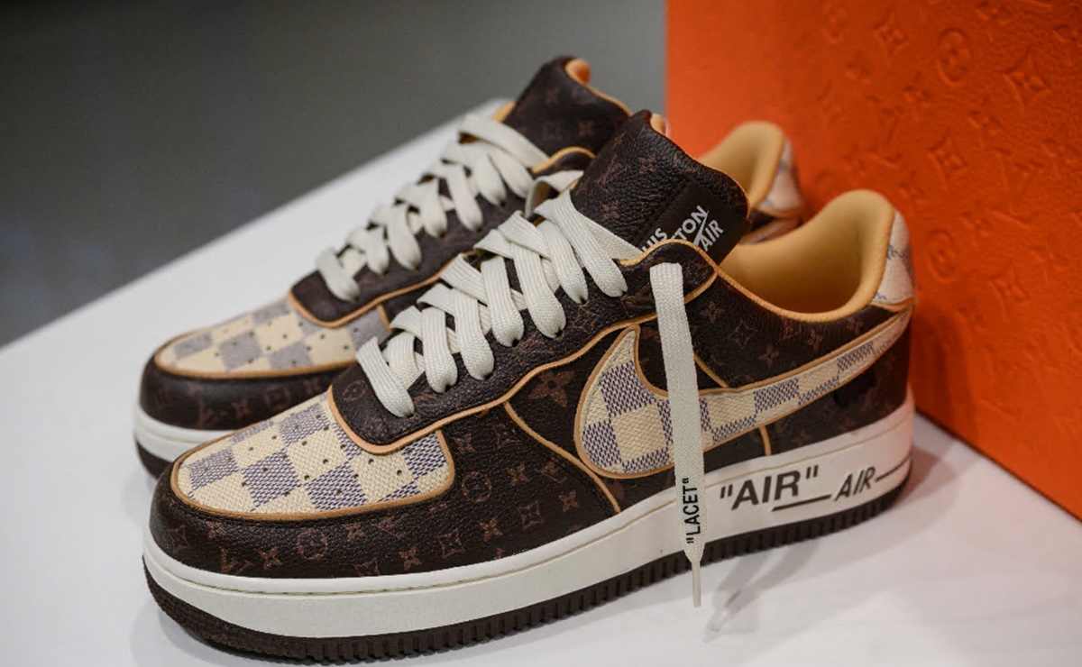 Venta de 200 pares de zapatillas Vuitton-Nike de Virgil Abloh alcanza los 25 mdd