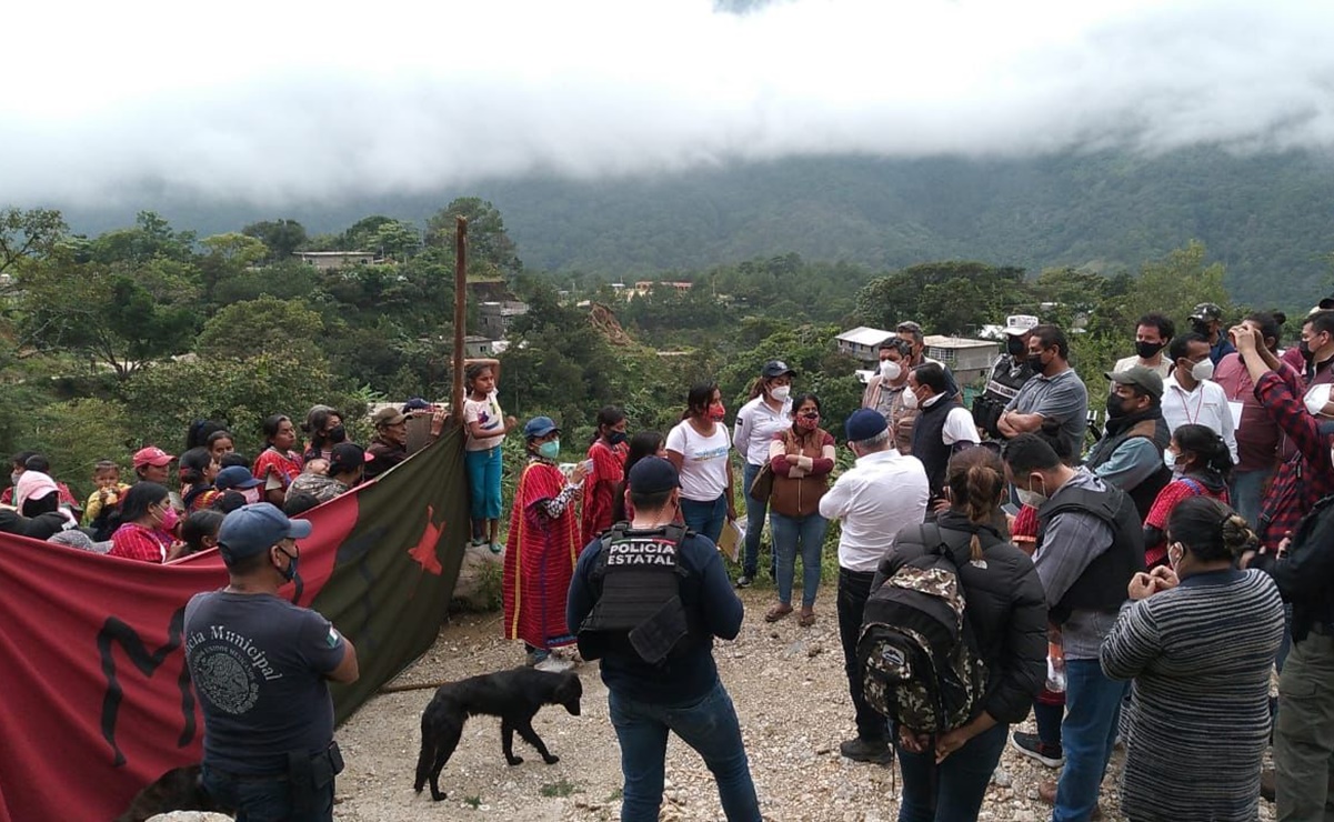 Frustran retorno de 137 familias triqui desplazadas por la violencia en Oaxaca