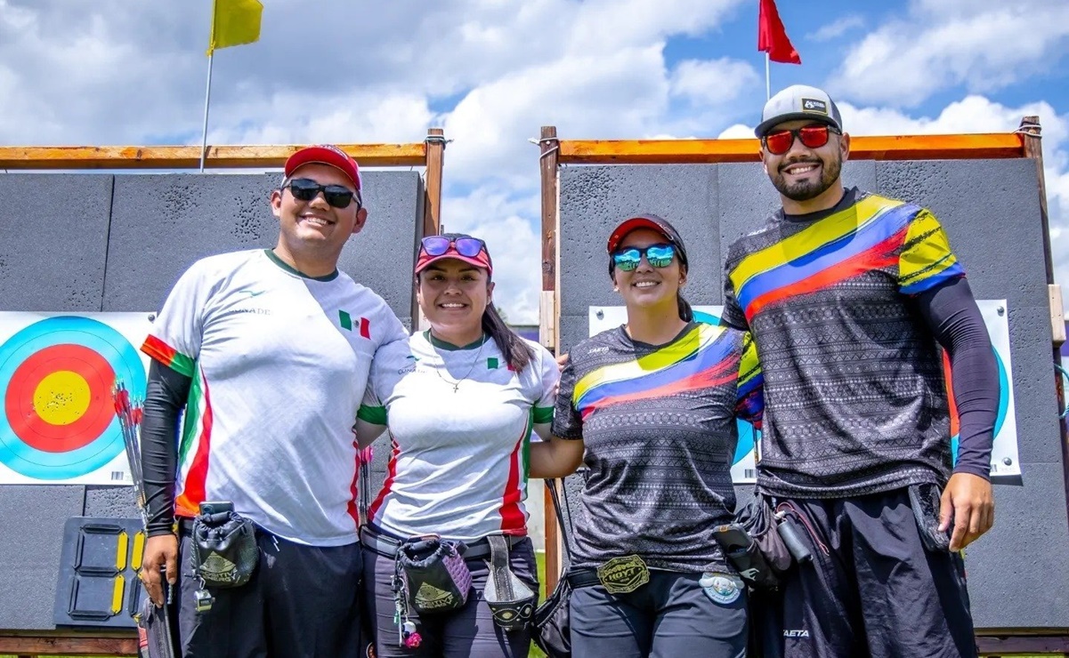 Los mexicanos Dafne Quintero y Sebastián García ganan medalla de plata en la Copa del Mundo de Tiro con Arco