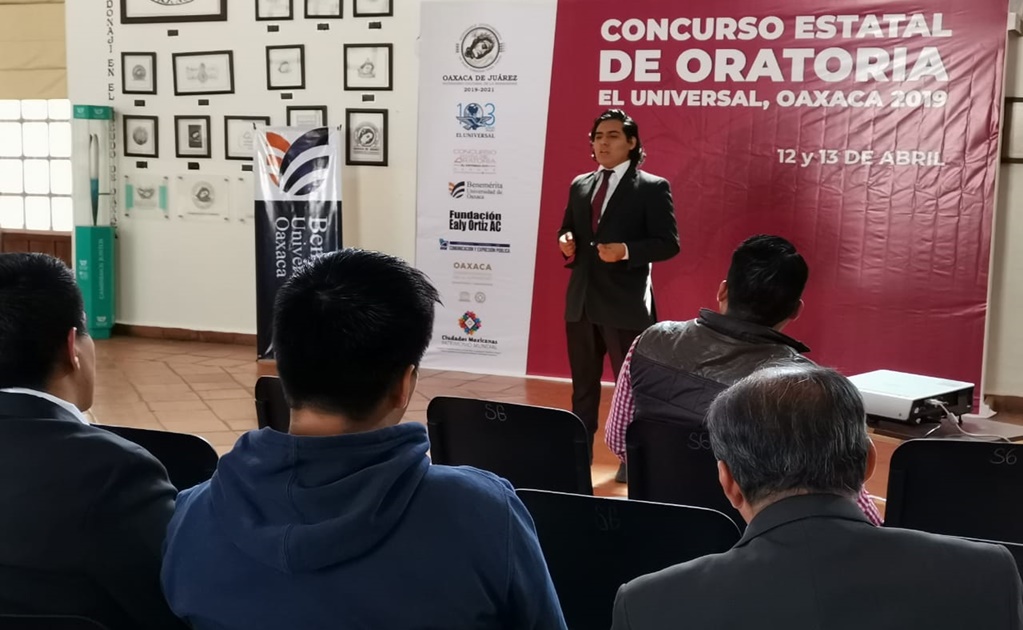Fundación Ealy Ortiz inicia concurso de oratoria en Oaxaca