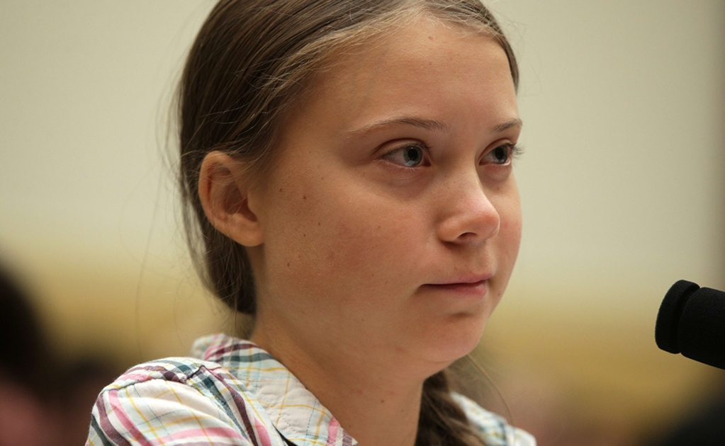 "Escuchen a los científicos", pide Greta Thunberg a los congresistas en EU