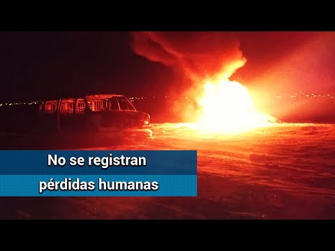 Se registra incendio en ducto de Pemex, en Tijuana