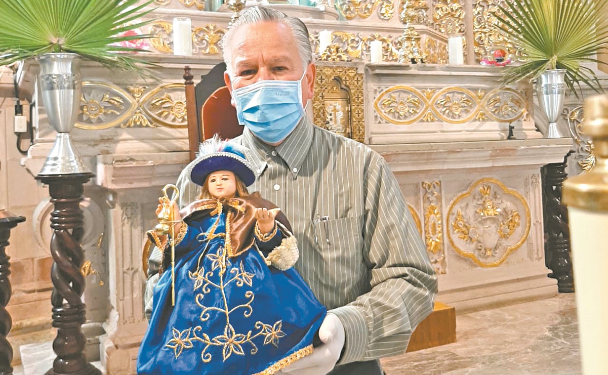 Santo niño de atocha monumental, casi listo