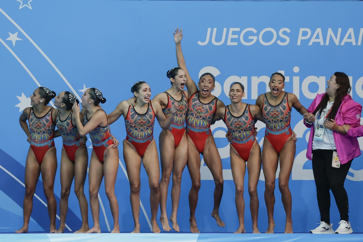 México consigue MEDALLA de ORO panamericana en la natación artística y el pase a París 2024