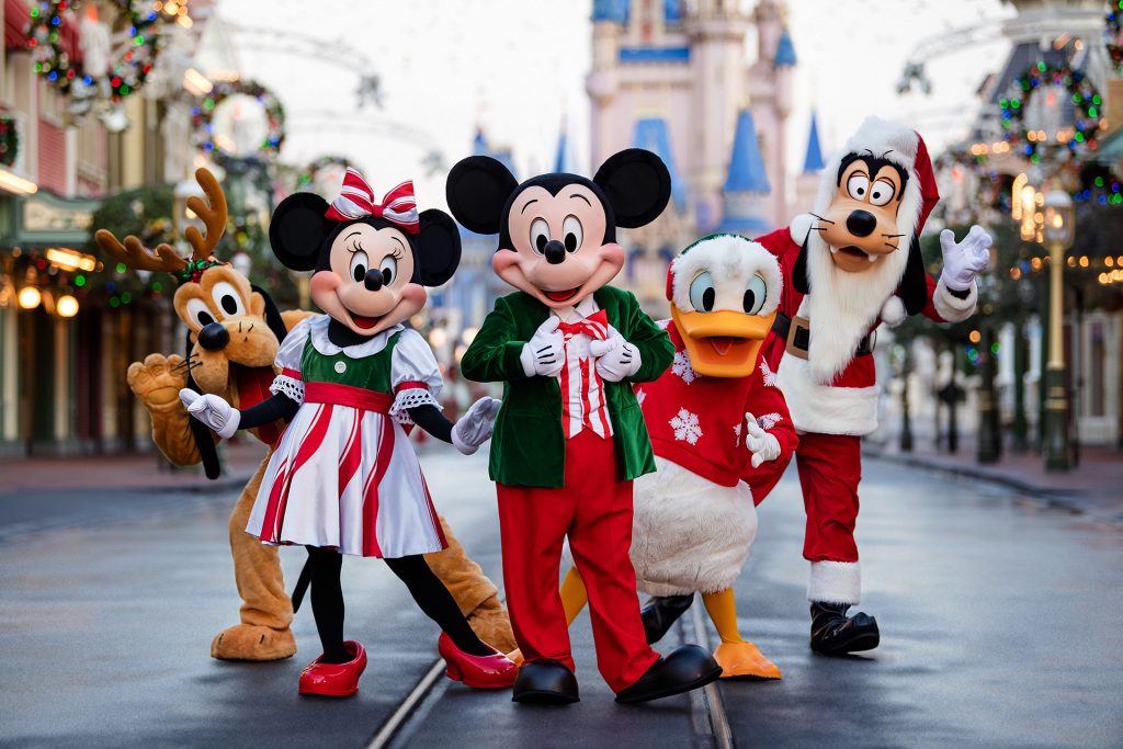 Fechas y actividades para celebrar la Navidad en Walt Disney World Resort