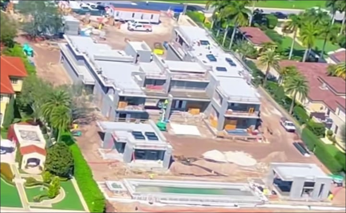 El video que reveló la lujosa mansión de Tom Brady en una exclusiva zona de Florida