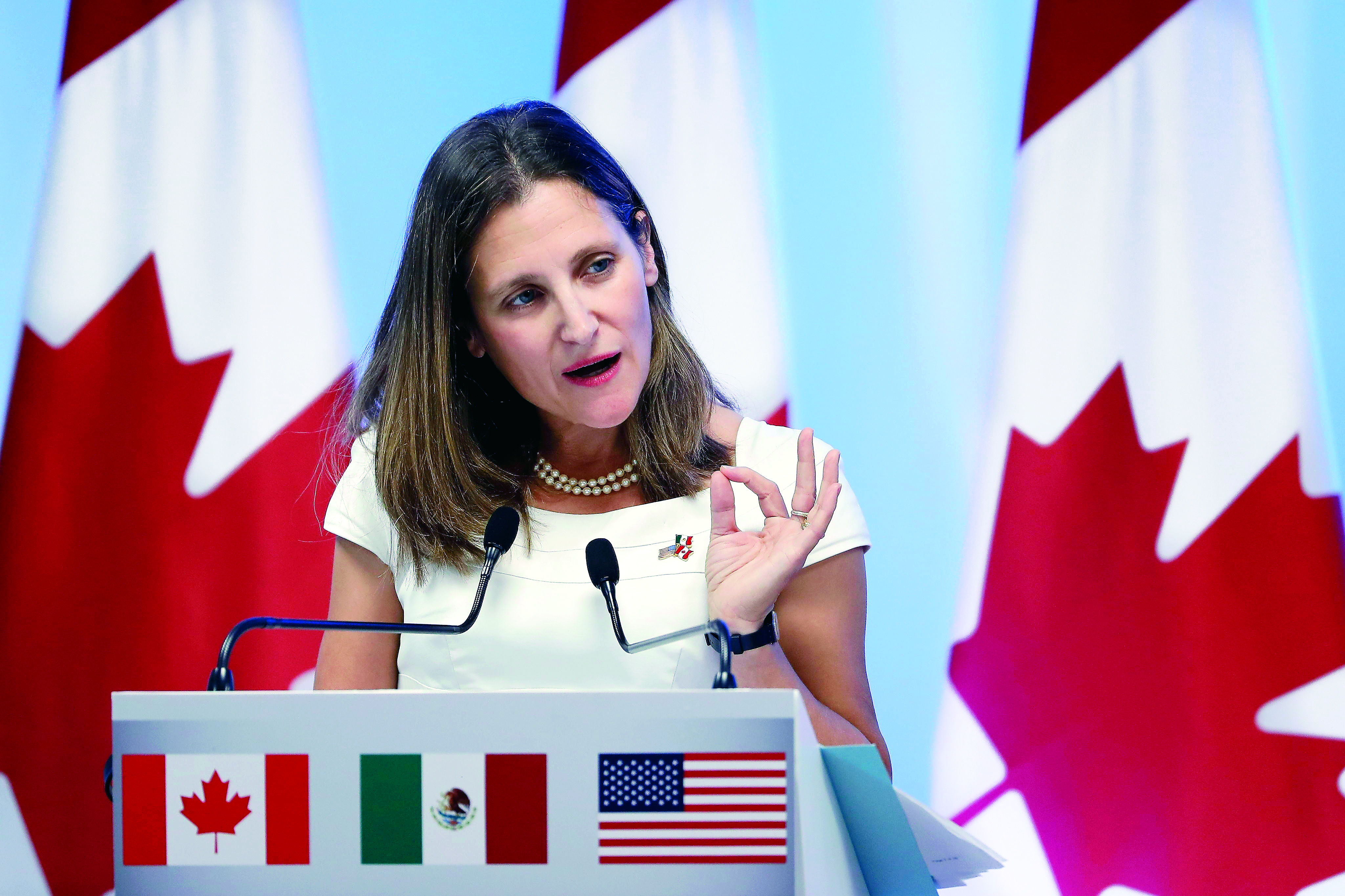 Canadá ve "muchos asuntos complicados" en torno al TLCAN
