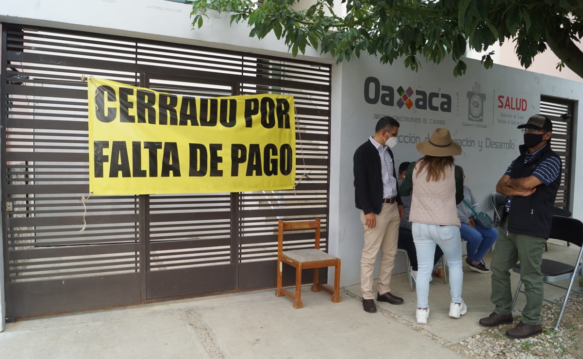 Por falta de recursos, Servicios de Salud de Oaxaca adeudan renta de oficinas
