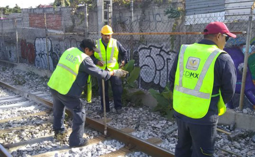 Suspenden servicio de Tren Ligero por falla en riel