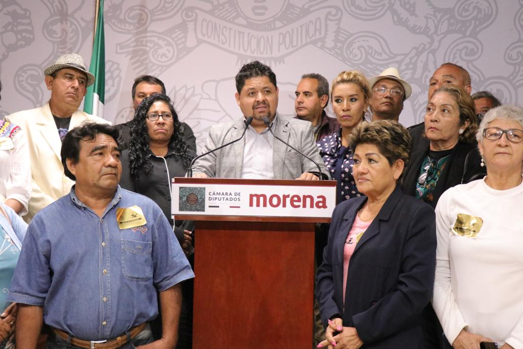 Morena en San Lázaro apoyará a nuevo sindicato del ISSSTE