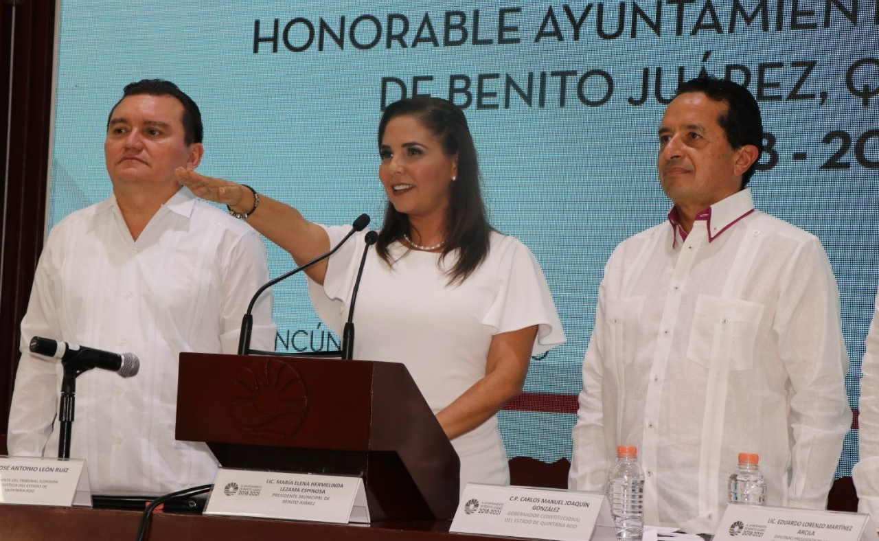 Alcaldesa plantea cambiar el nombre al municipio de Benito Juárez por Cancún