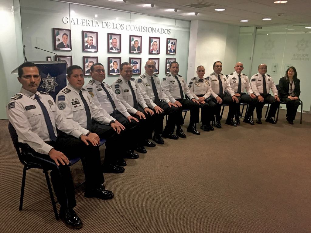 Policía Federal inaugura “Galería de los Comisionados”