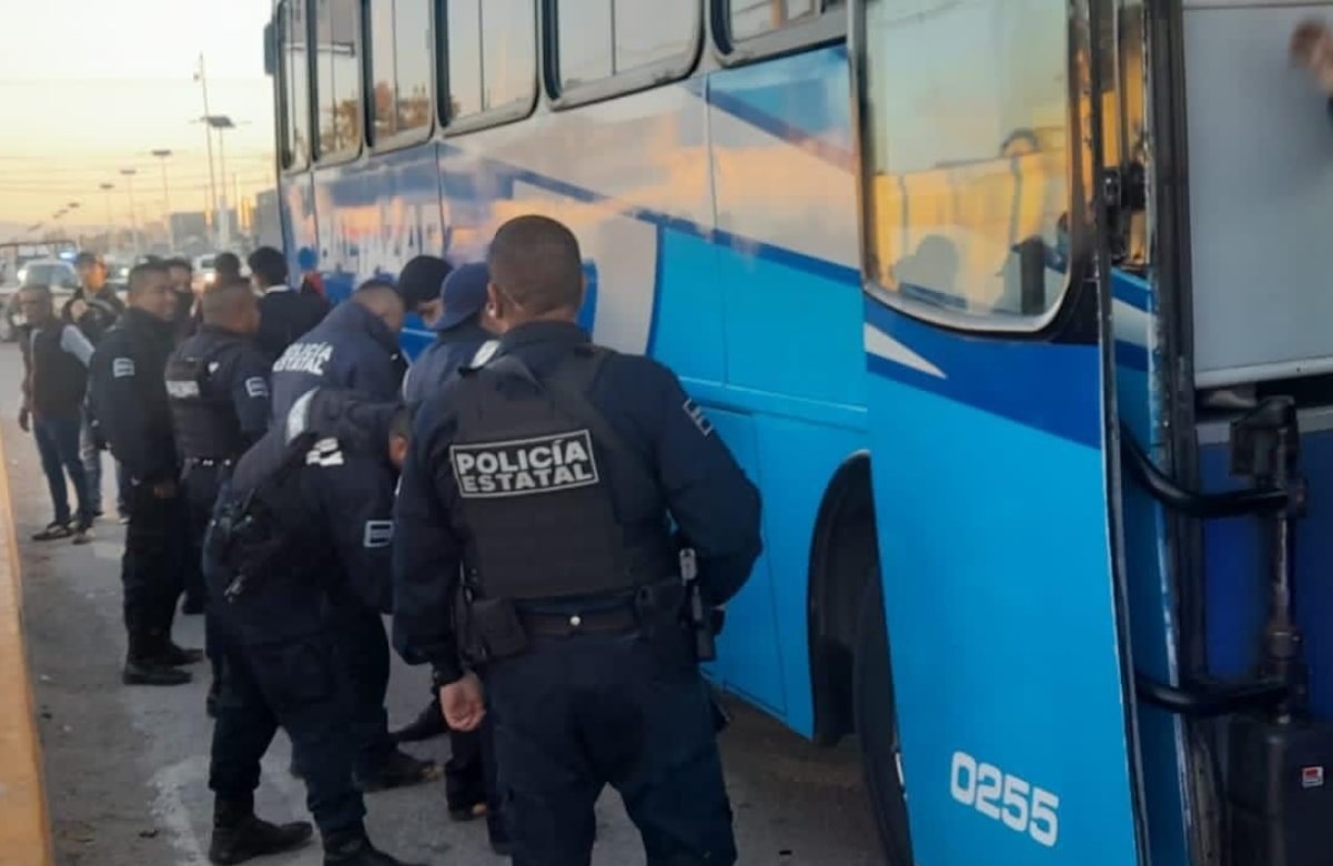 Con apoyo de fuerzas federales y estatales se reanudó el servicio de transporte de la línea México-Tizayuca