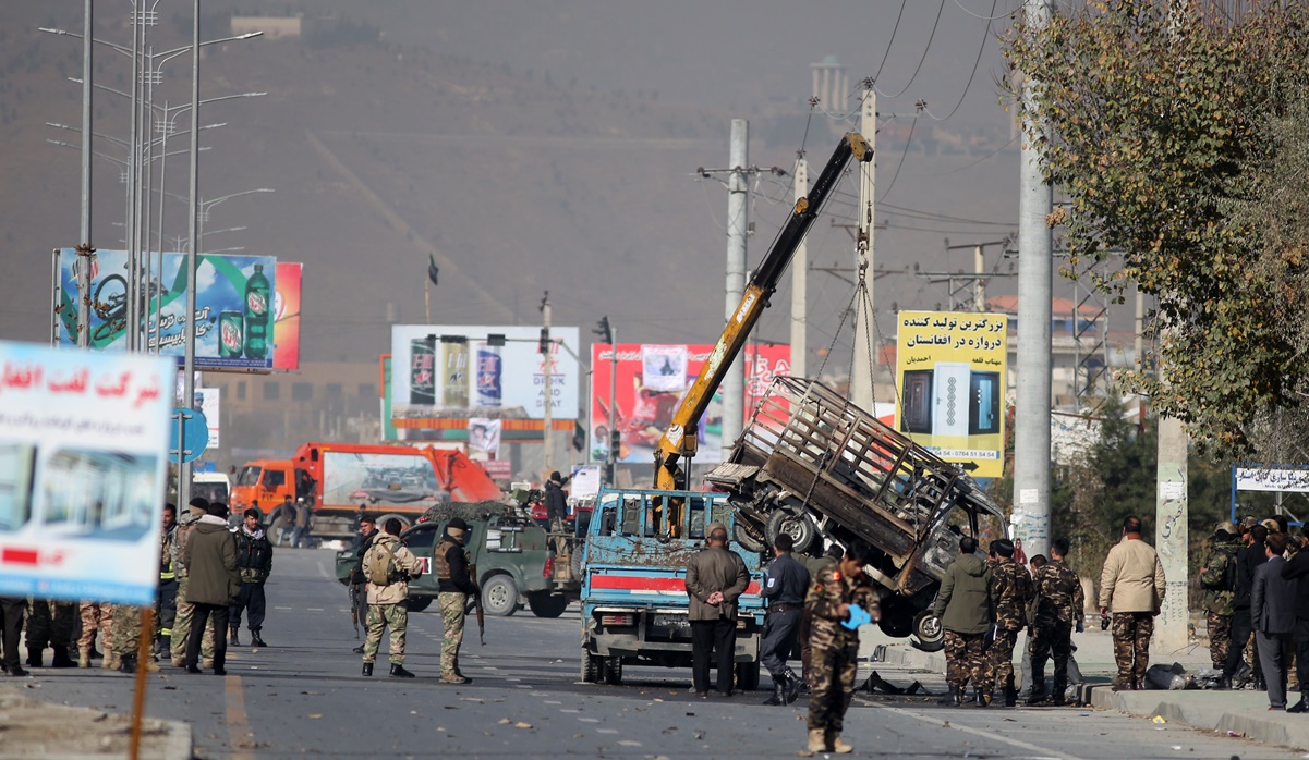 Ataque con morteros en Kabul deja al menos 8 muertos 