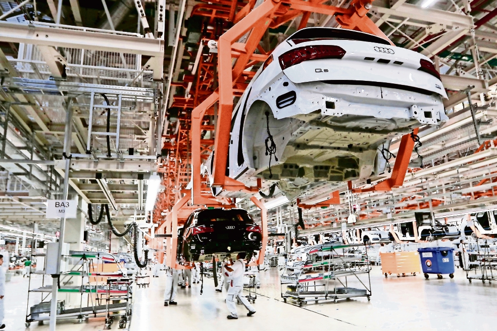 Audi supera su meta de producción en México