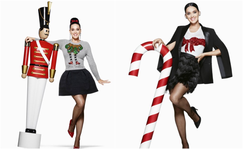 Katy Perry protagoniza campaña navideña de H&M